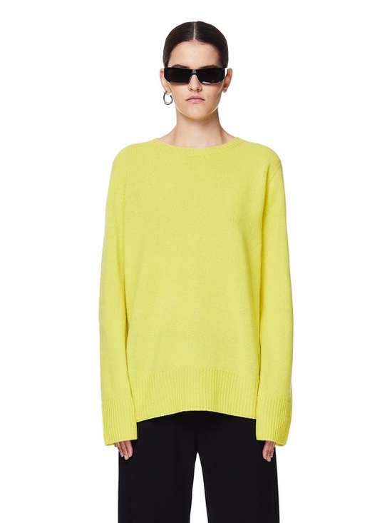 The Row Sweaters - The Row Yellow Cashmere Sweater